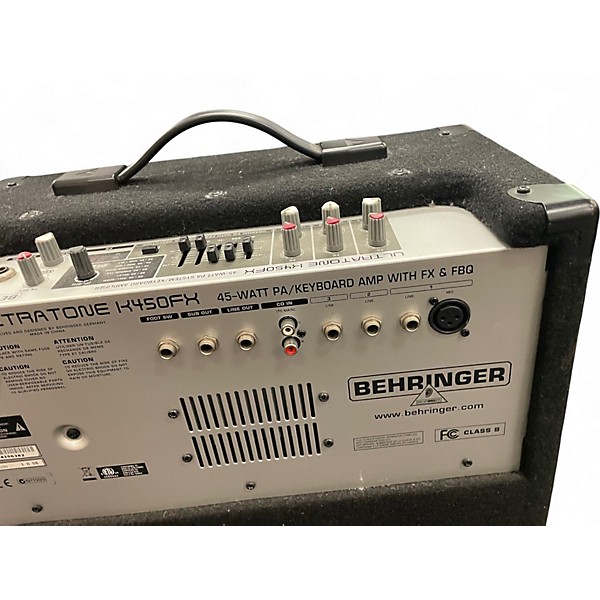 Used Behringer K450FX 45W Keyboard Amp