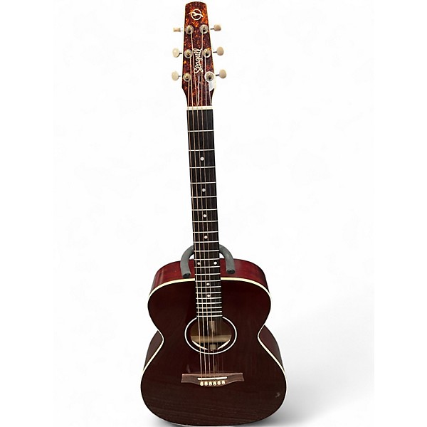 Used Seagull M6 LTD RUBY RED Acoustic Electric Guitar
