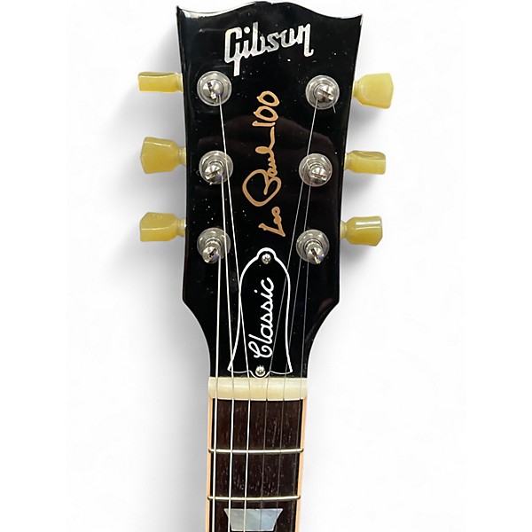 Used 2015 Gibson LES PAUL 100 CLASSIC Heritage Cherry Sunburst Solid Body Electric Guitar