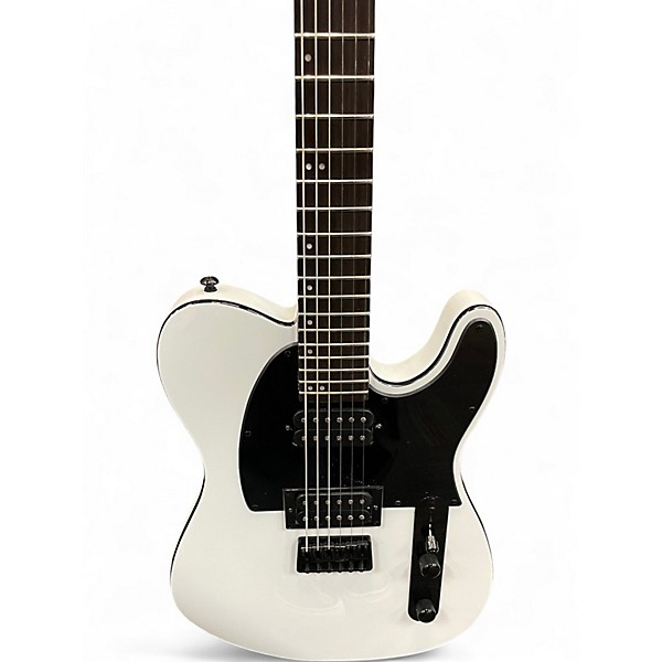 Used ESP LTD TE200 WHITE Solid Body Electric Guitar
