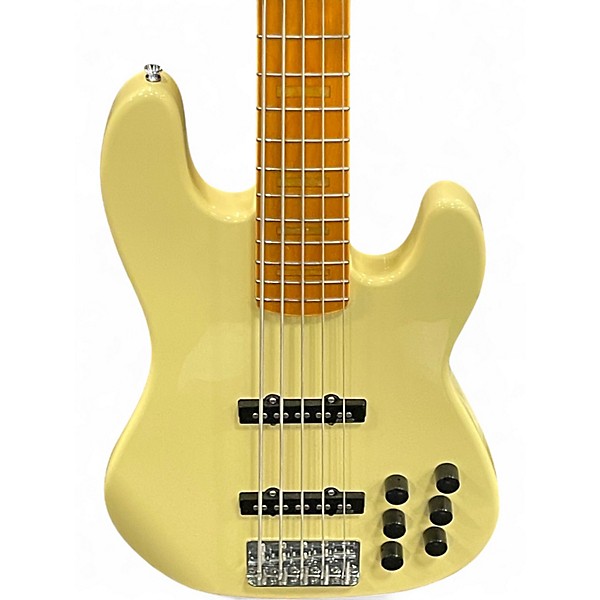 Used Markbass GV5 Cream Electric Bass Guitar
