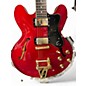 Used Epiphone JA Riviera Deluxe Cherry Hollow Body Electric Guitar
