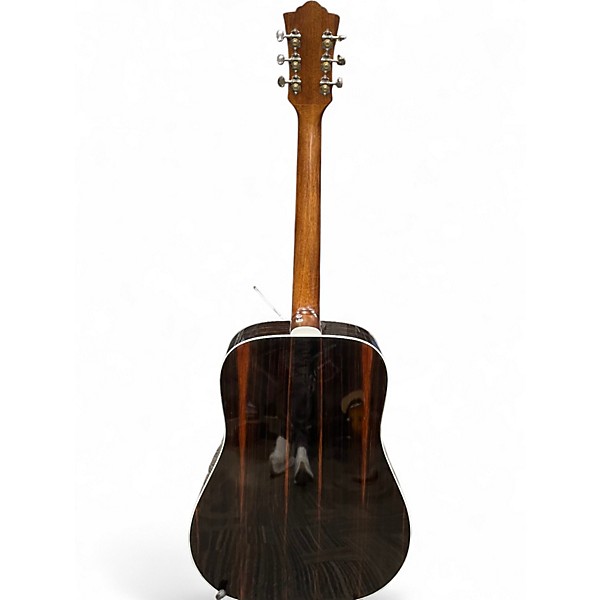 Used Guild D602E DELUXE Natural Acoustic Electric Guitar