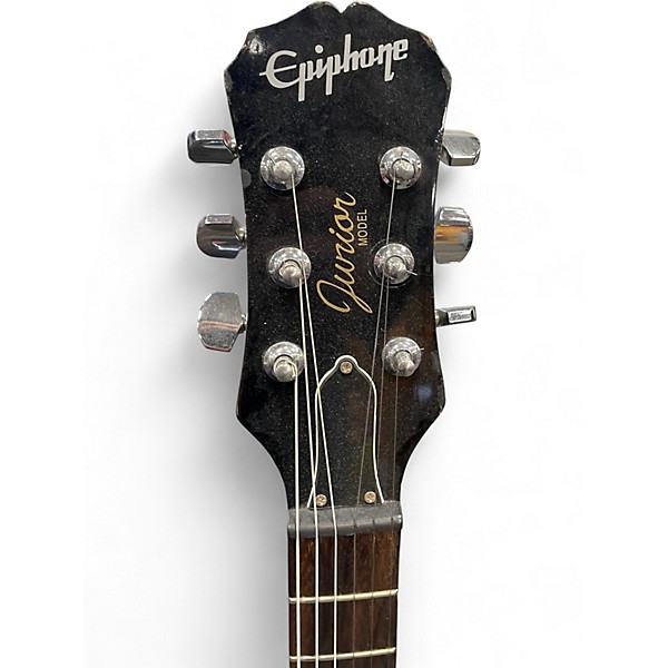 Used Epiphone Les Paul Junior 2 Color Sunburst Solid Body Electric Guitar