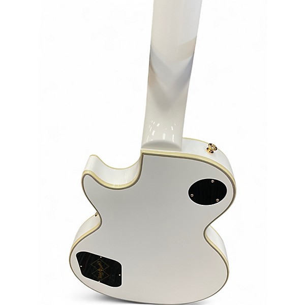 Used Epiphone INSPIRED BY GIBSON LES PAUL CUSTOM WHITE Solid Body Electric Guitar