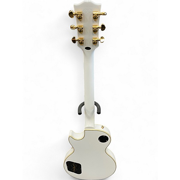 Used Epiphone INSPIRED BY GIBSON LES PAUL CUSTOM WHITE Solid Body Electric Guitar