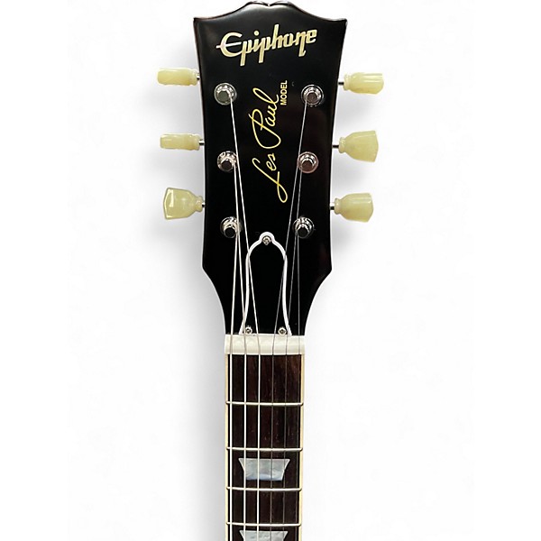 Used Epiphone INSPIRED BY GIBSON LES PAUL CUSTOM 57 GOLD TOP Solid Body Electric Guitar