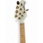 Used 2011 Ernie Ball Music Man Stingray HH 5 String Ivory White Electric Bass Guitar