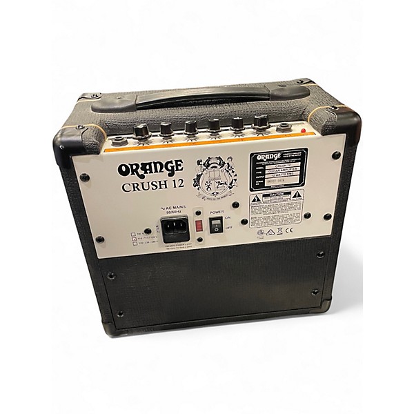 Used Orange Amplifiers Crush 12 Guitar Combo Amp