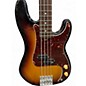 Used Fender Standard Precision Bass Brown Sunburst Electric Bass Guitar