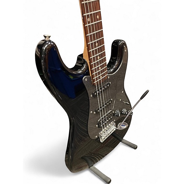 Used Squier Affinity Stratocaster Metallic Black Solid Body Electric Guitar