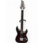 Used Schecter Guitar Research C1 Floyd Rose Platinum Red to Black Fade Solid Body Electric Guitar thumbnail