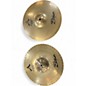 Used Zildjian 13in A Custom Mastersound Hi Hat Pair Cymbal thumbnail
