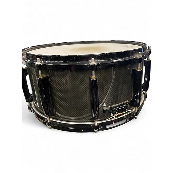 Used Pearl 6.5X14 Masterworks Custom Snare CARBON PLY Drum