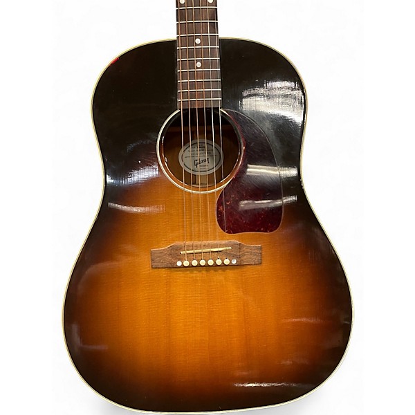 Used 2012 Gibson J45 Tobacco Burst Acoustic Electric Guitar