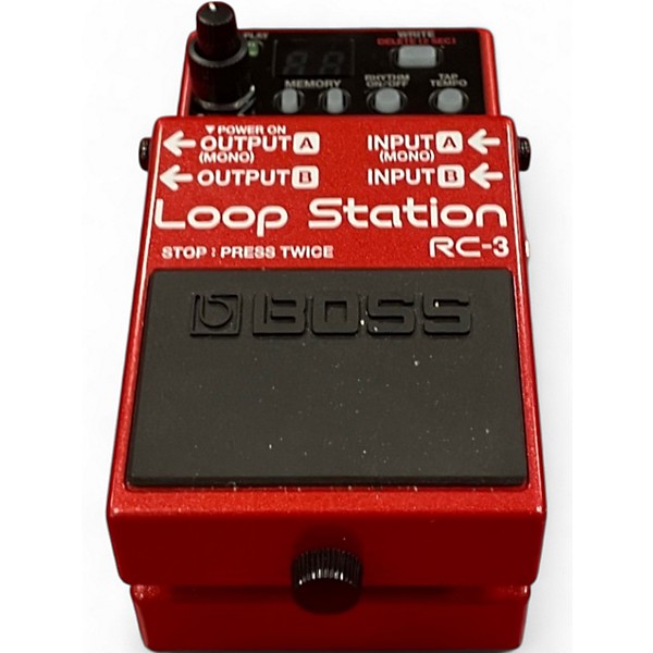 Used BOSS RC3 Loop Station Pedal