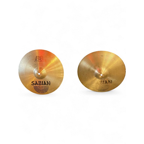 Used SABIAN 14in B8 Hi Hat Pair Cymbal