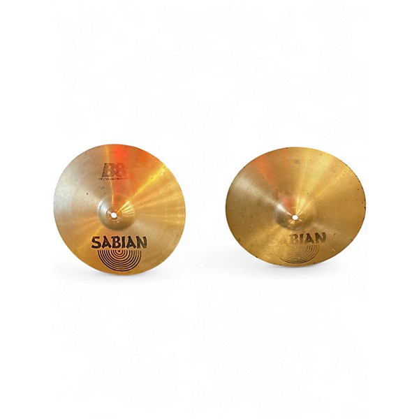 Used SABIAN 14in B8 Hi Hat Pair Cymbal