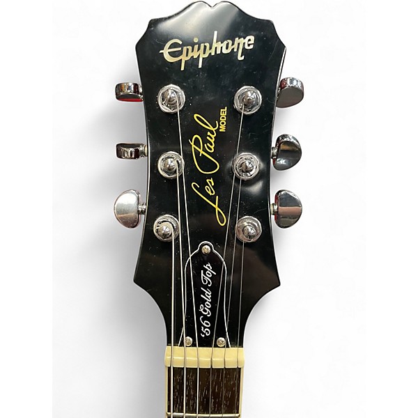 Used Epiphone Les Paul 1956 Gold Top P90S Antique Gold Solid Body Electric Guitar