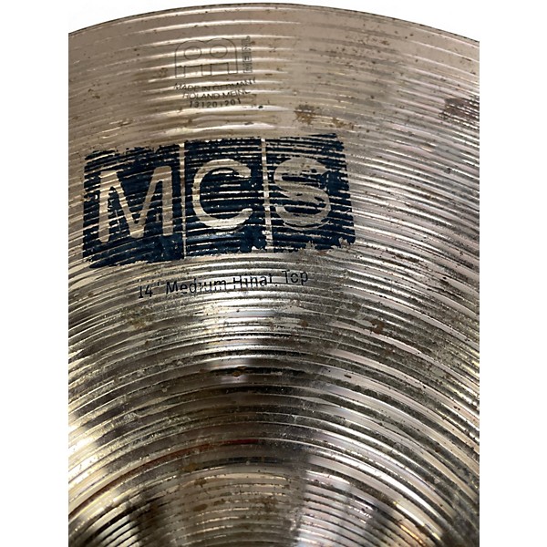 Used MEINL 14in MCS Series Hi Hat Pair Cymbal
