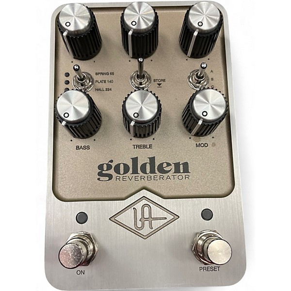Used Universal Audio GOLDEN REVERBERATOR Effect Pedal