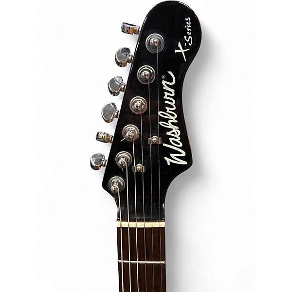 Used Washburn X Series Gray Solid Body Electric Guitar