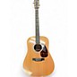 Used Martin Custom Dreadnought Natural Acoustic Guitar thumbnail