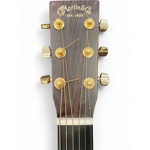 Used Martin Custom Dreadnought Natural Acoustic Guitar