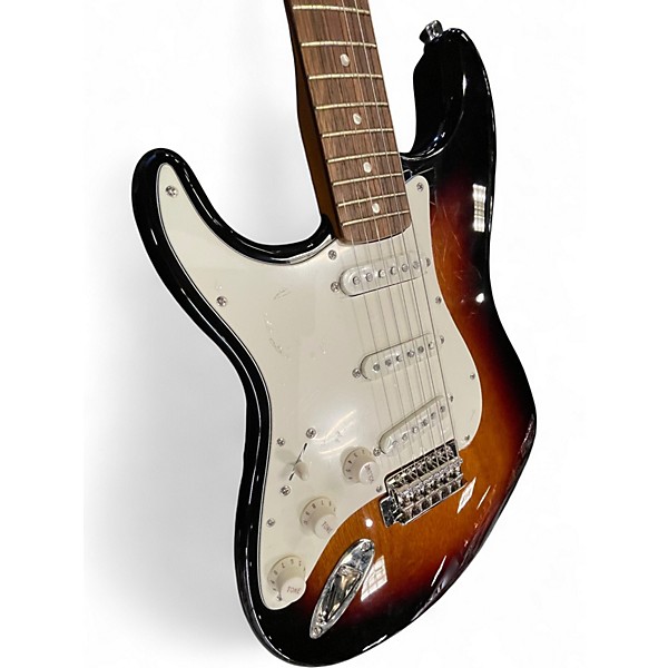 Used Squier Classic Vibe 1960S Stratocaster Left Handed 2 Color Sunburst Electric Guitar