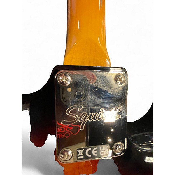 Used Squier Classic Vibe 1960S Stratocaster Left Handed 2 Color Sunburst Electric Guitar