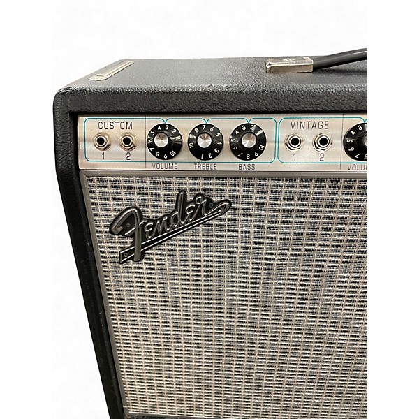 Used Fender 1968 Custom Deluxe Reverb 22W 1x12 Tube Guitar Combo Amp