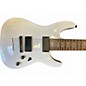 Used 2024 Schecter Guitar Research Demon 7 String White Solid Body Electric Guitar
