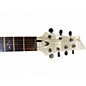 Used 2024 Schecter Guitar Research Demon 7 String White Solid Body Electric Guitar
