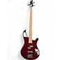 Used Mitchell MB200 Blood Red Electric Bass Guitar thumbnail