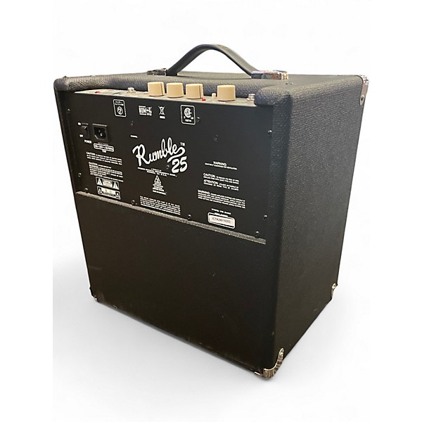 Used Fender Rumble 25 25W 1x8 Bass Combo Amp