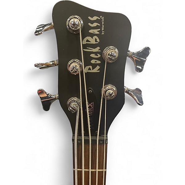 Used RockBass by Warwick ROCKBASS CORVETTE BLUE Electric Bass Guitar