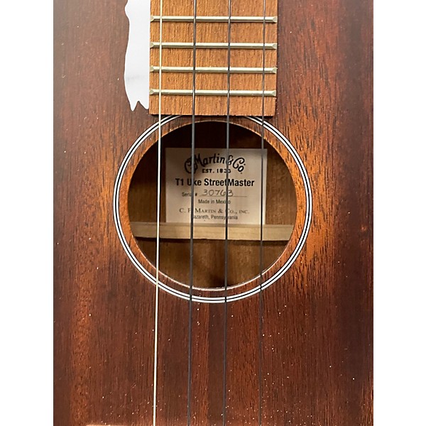 Used Martin t1 uke streetmaster Antique Natural Ukulele