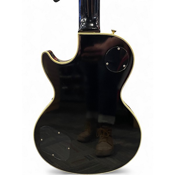 Used Epiphone Les Paul Custom MIK black Solid Body Electric Guitar