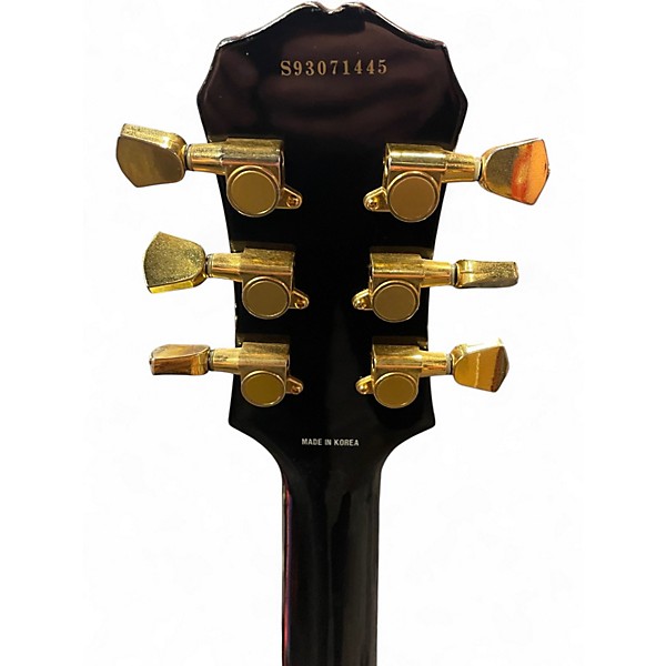 Used Epiphone Les Paul Custom MIK black Solid Body Electric Guitar