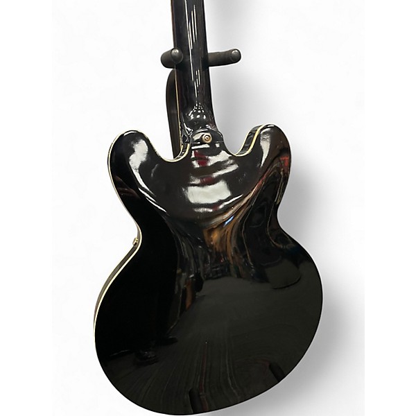 Used Epiphone Sheraton II Ebony Hollow Body Electric Guitar