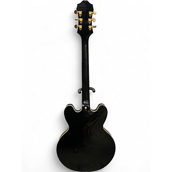 Used Epiphone Sheraton II Ebony Hollow Body Electric Guitar