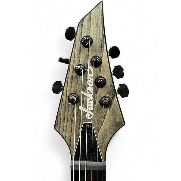 Used Jackson Pro Series Monarkh SCQ charcoal ash Solid Body Electric Guitar