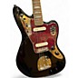Used Squier Classic Vibe '70s Jaguar Black Solid Body Electric Guitar