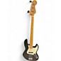 Vintage 1997 Fender American Standard Jazz Bass Black Electric Bass Guitar thumbnail