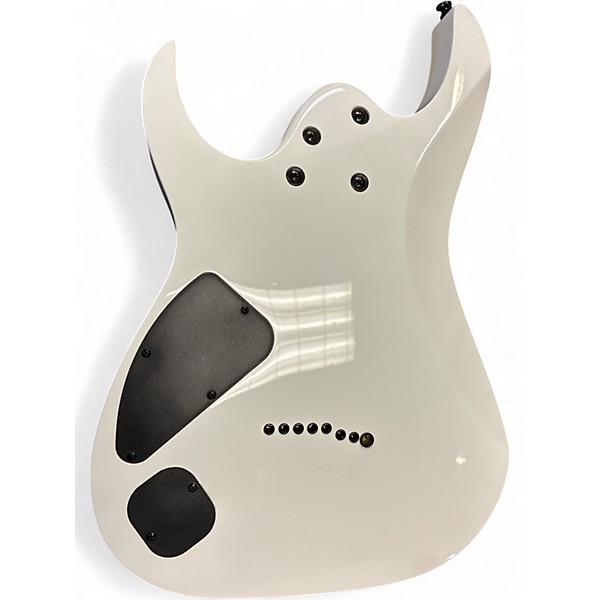 Used Ibanez RG8 8 String White Solid Body Electric Guitar