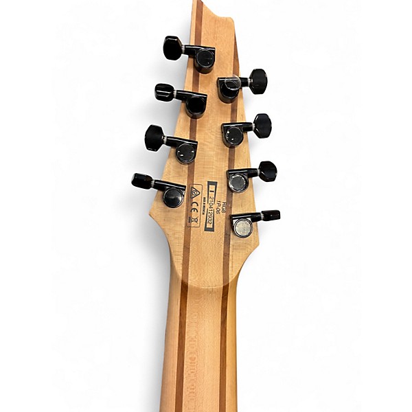 Used Ibanez RG8 8 String White Solid Body Electric Guitar