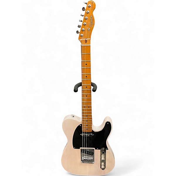 Used Squier Classic Vibe 1950S Telecaster White Blonde Solid Body Electric Guitar