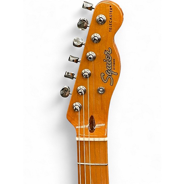 Used Squier Classic Vibe 1950S Telecaster White Blonde Solid Body Electric Guitar