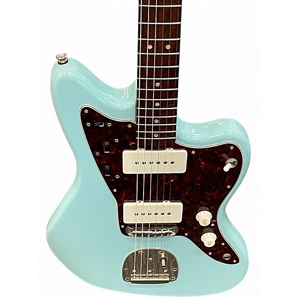 Used Squier CLASSIC VIBE 1960S JAZZMASTER Blue Solid Body Electric Guitar