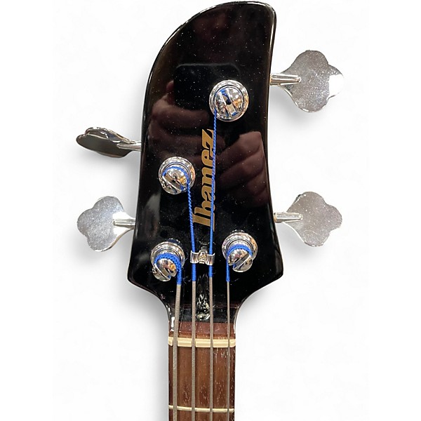 Used Ibanez TMB100-WH Snow White Electric Bass Guitar